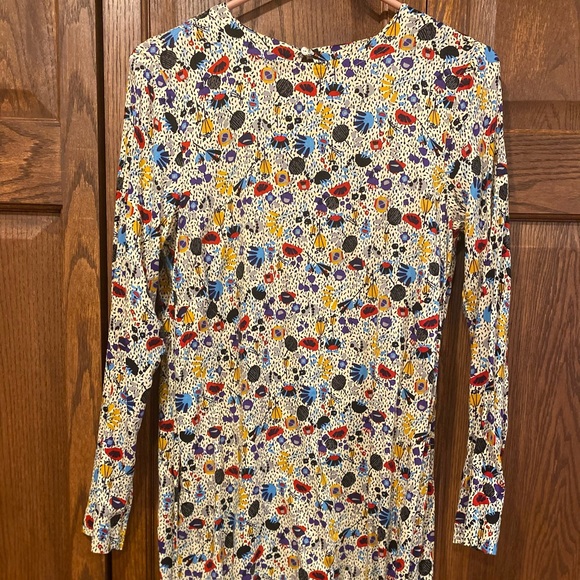 Mod pattern long sleeve tunic/dress - Picture 1 of 4
